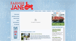 Desktop Screenshot of farmerjane.org